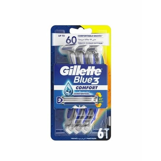 цена Шт универсальные Gillette Blue 3 Comfort 6
