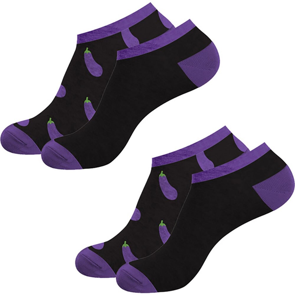

Носки Crazy Boxer Eggplant 2 шт Tobiller, черный