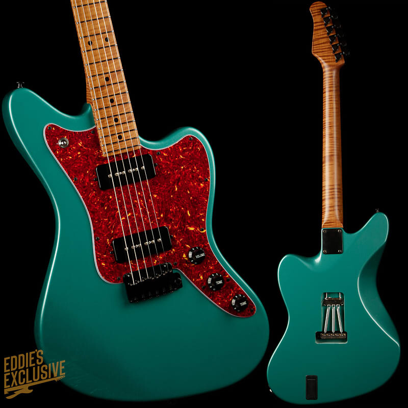 

Электрогитара Suhr Eddie's Guitars Exclusive JM Antique Roasted - Sherwood Green Metallic