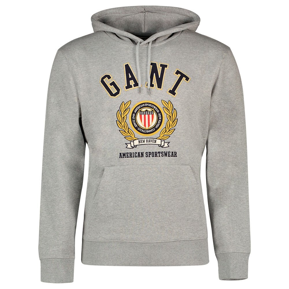 

Худи Gant Crest, серый