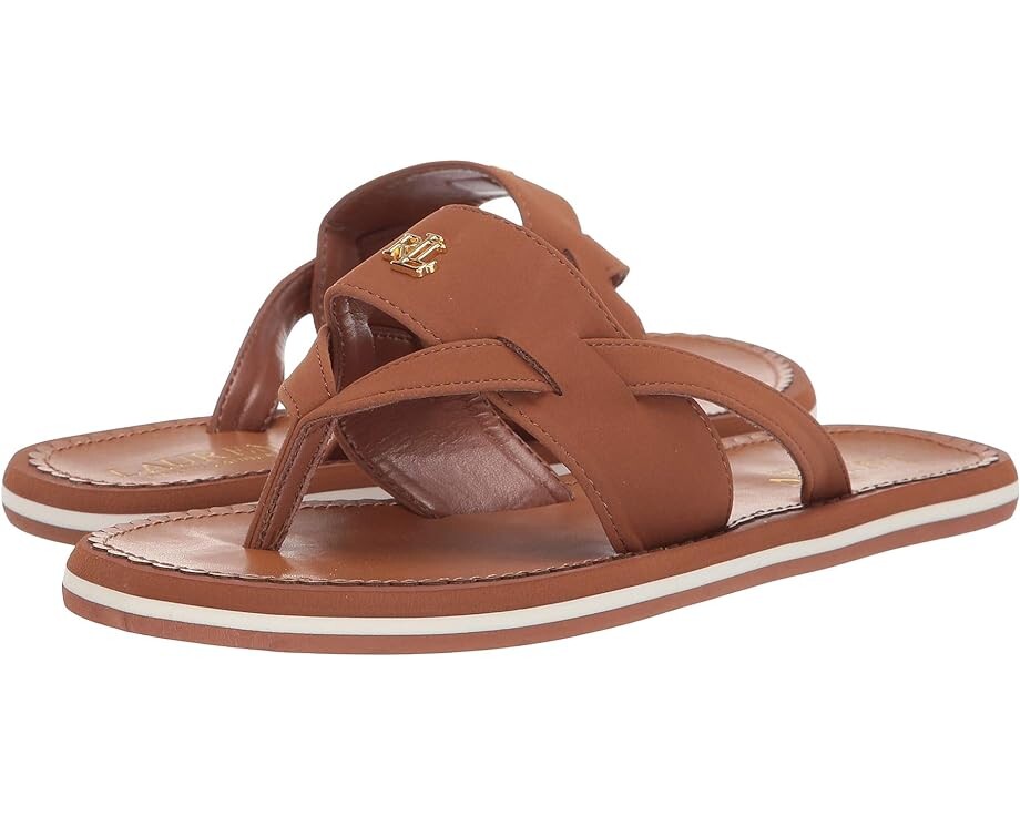 

Сандалии LAUREN Ralph Lauren Rosalind Sandal, цвет Tan Nubuck PU