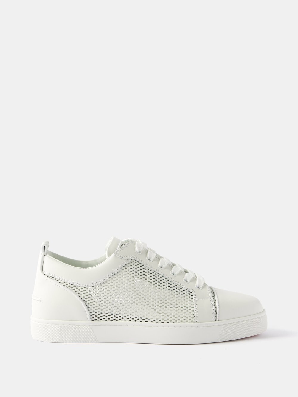 

Кроссовки louis junior из перфорированной кожи Christian Louboutin, белый