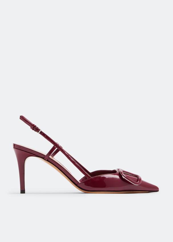 

Туфли Valentino Garavani VLogo Signature Slingback, бордовый, Красный, Туфли Valentino Garavani VLogo Signature Slingback, бордовый