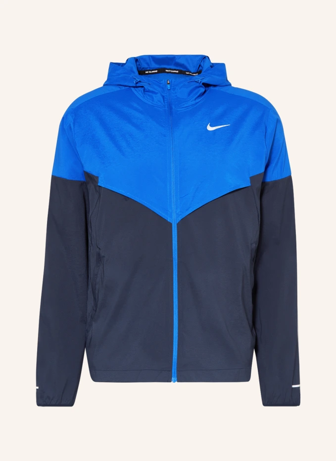 

Куртка для бега windrunner Nike, синий