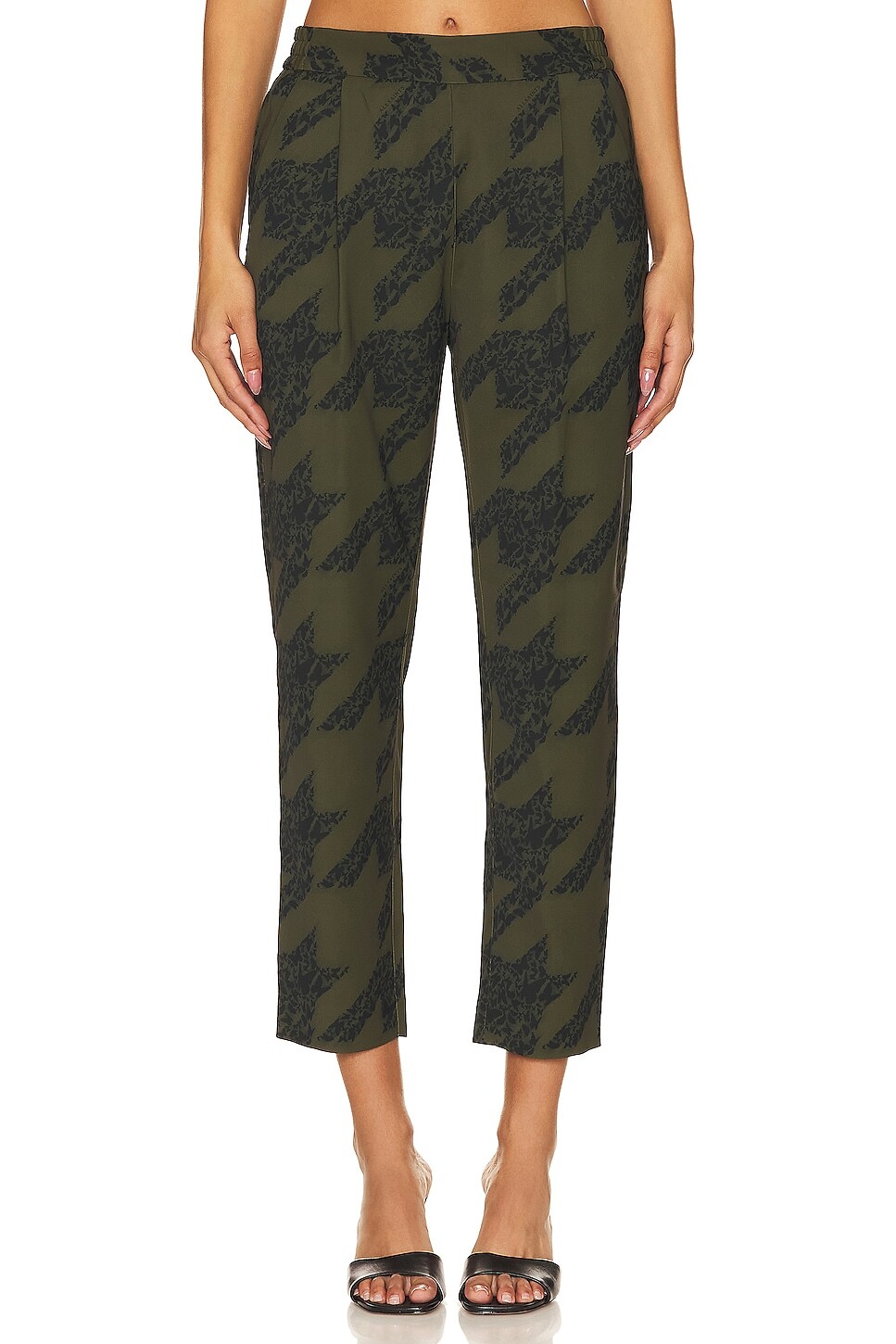 

Брюки ALLSAINTS Aleida Toni Trouser, цвет Khaki Green