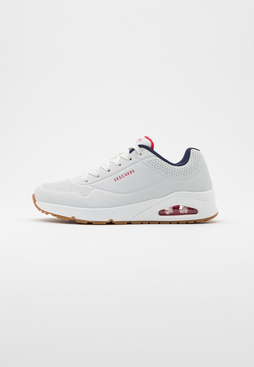 

Кроссовки Skechers Uno, белый / темно-синий