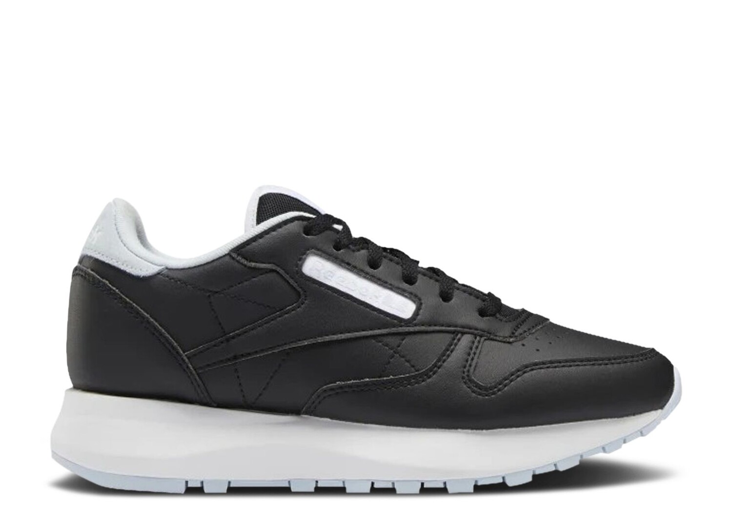 

Кроссовки Reebok Classic Leather Sp Big Kid 'Black Glass Blue', черный