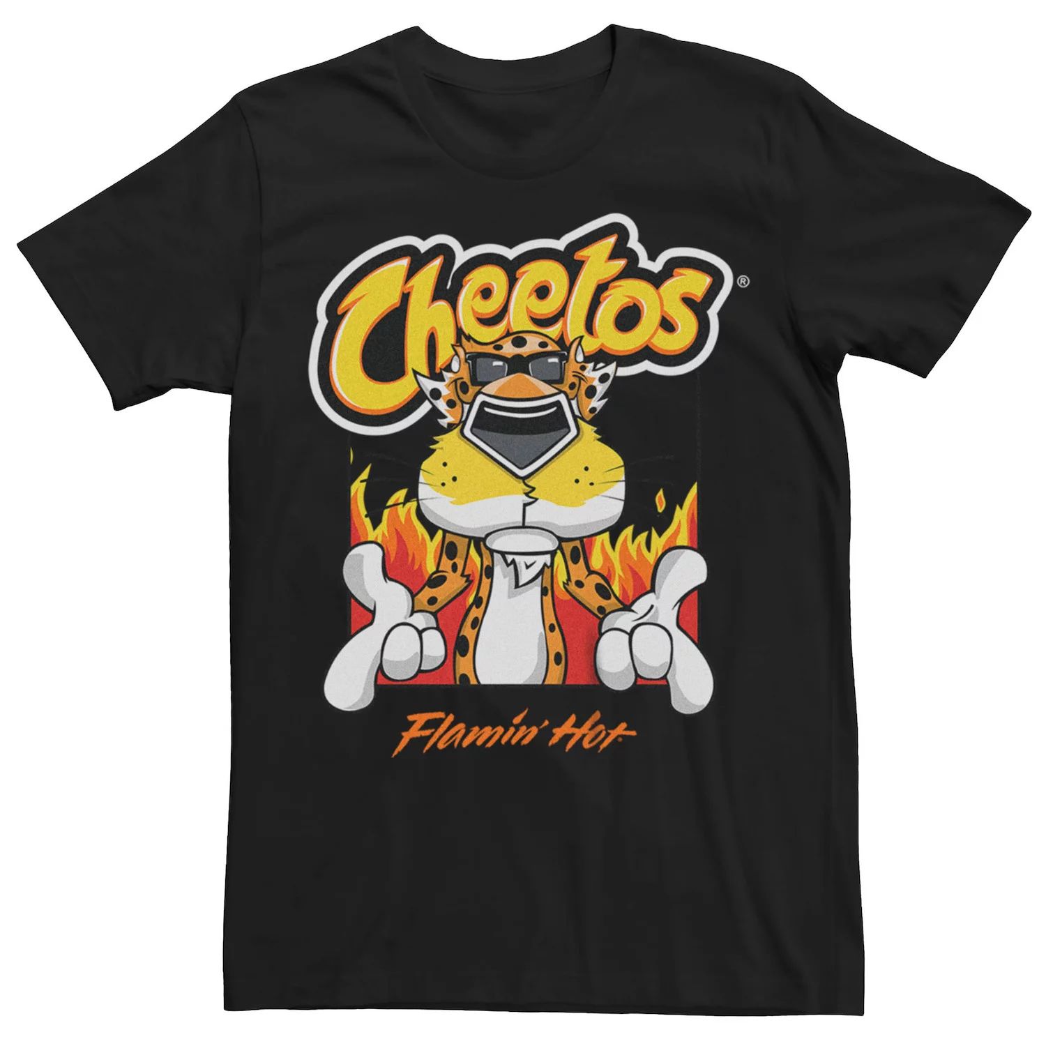 Мужская футболка Chester Cheetos Flamin Hot Licensed Character