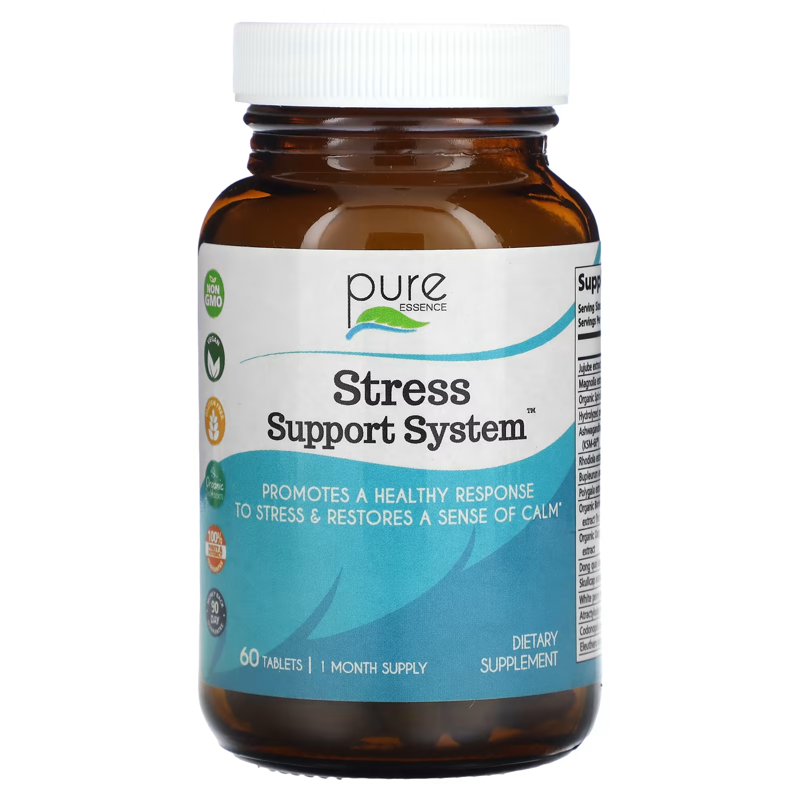 Система поддержки стресса, 60 таблеток Pure Essence