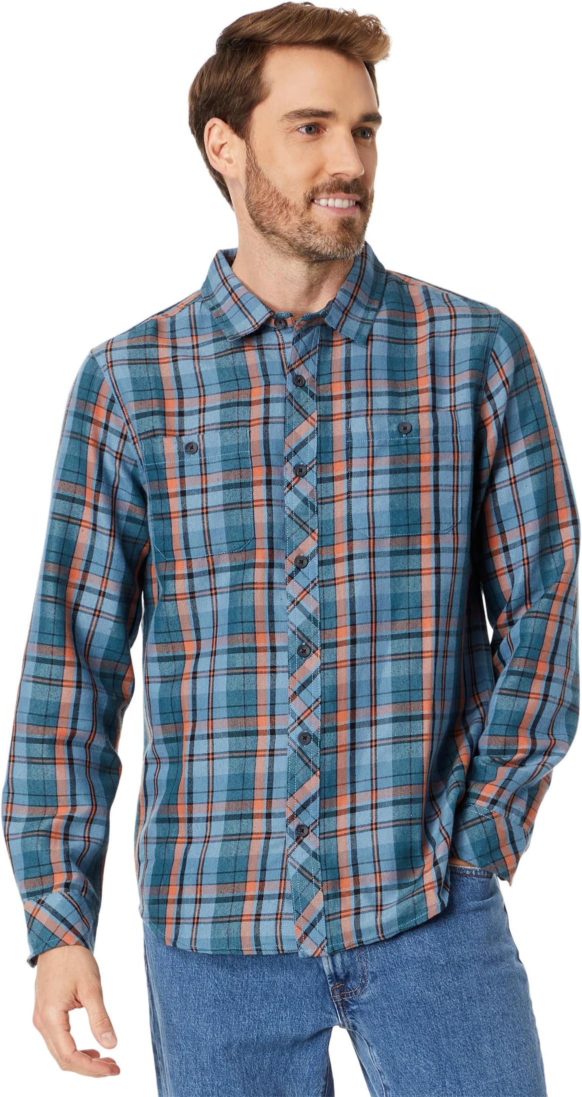 

Рубашка O'Neill OG Jonez Long Sleeve Flannel, цвет Deep Blue