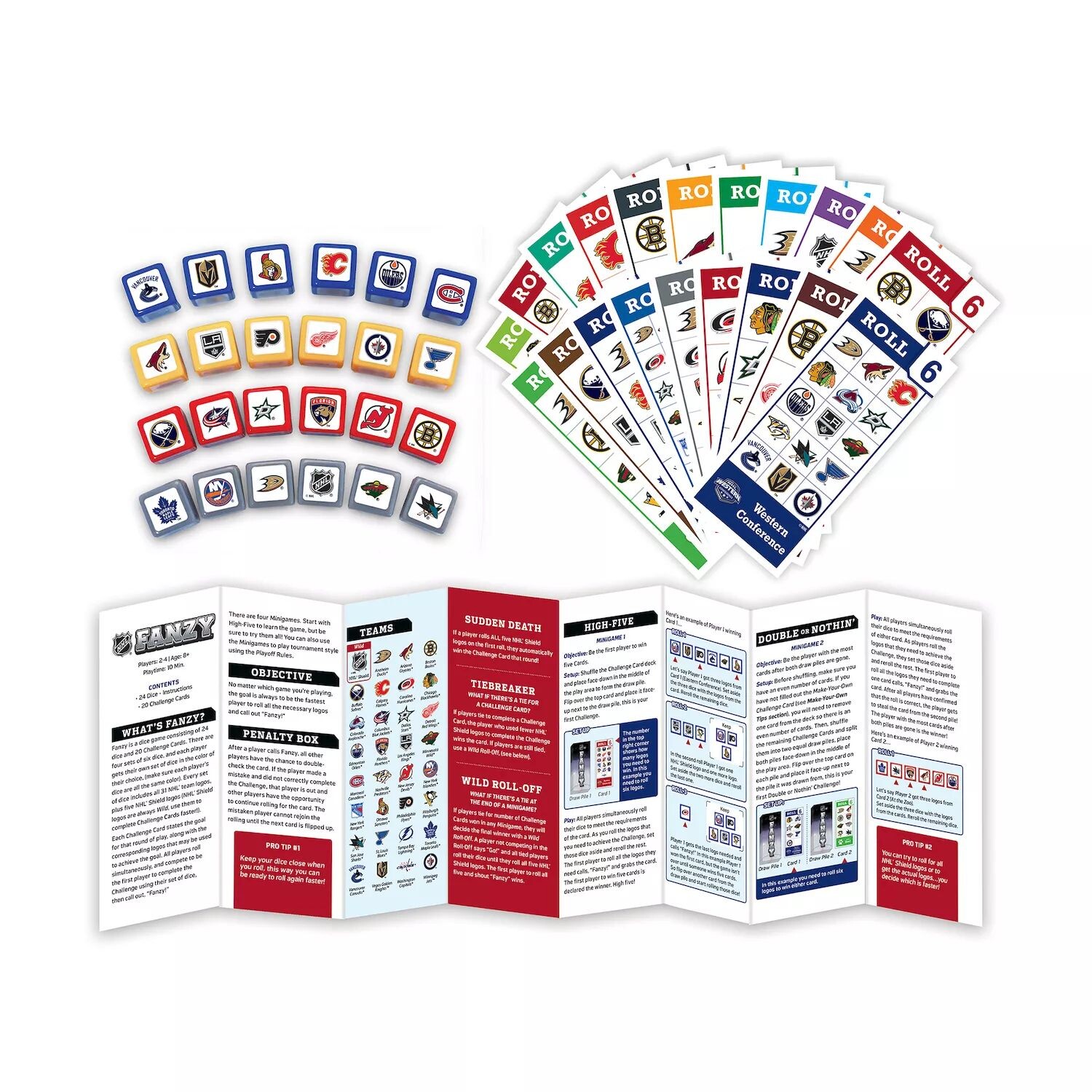

Шедевры-пазлы NHL Fanzy Dice Game Masterpieces Puzzles
