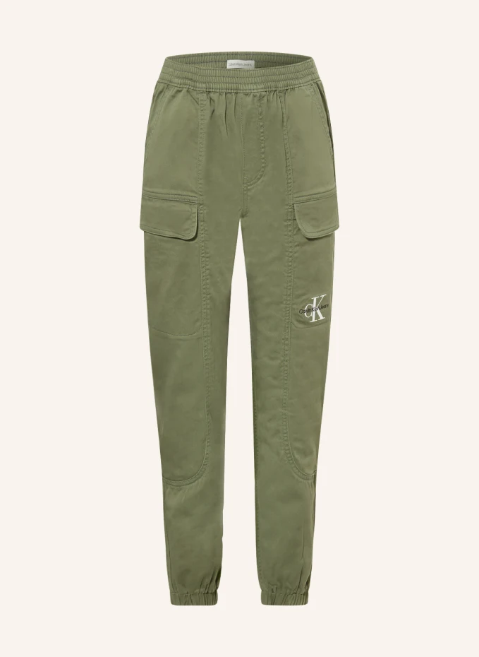 

Брюки-карго Calvin Klein, зеленый