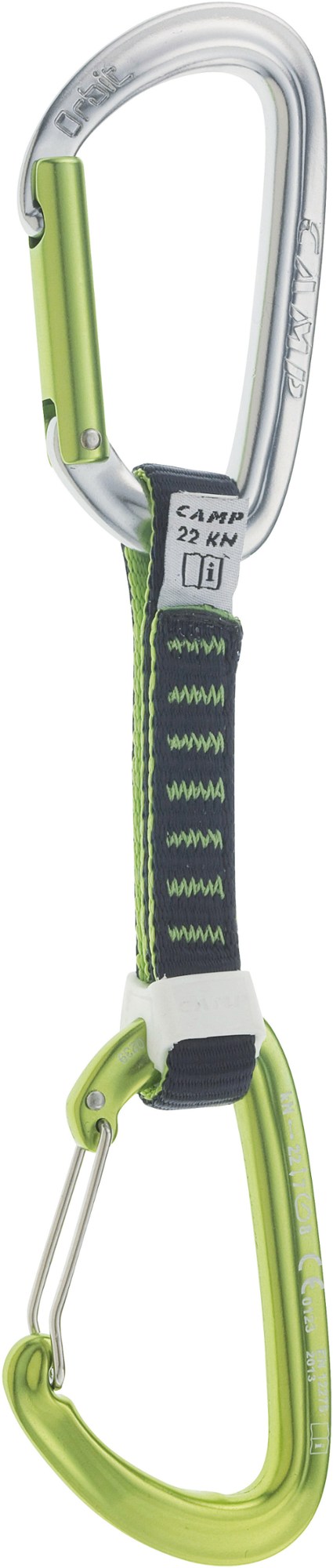 Orbit Mixed Express KS Quickdraw C.A.M.P., зеленый оттяжка singing rock dyn express sling w 11mm c2000x016 16 шт