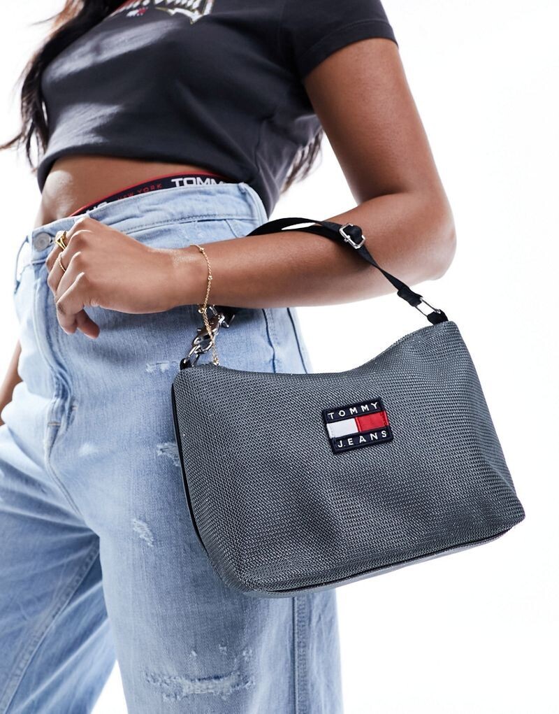 

Черная сумка через плечо для вечеринки Tommy Jeans