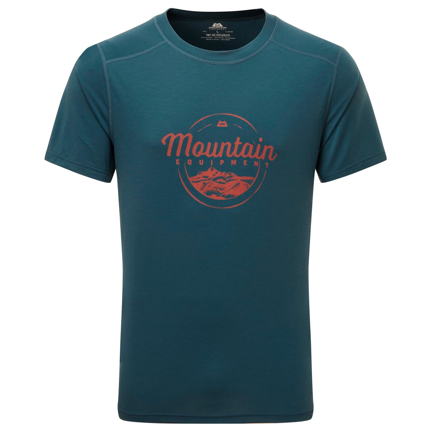 

Функциональная рубашка Mountain Equipment Headpoint Script Tee, цвет Majolica Blue