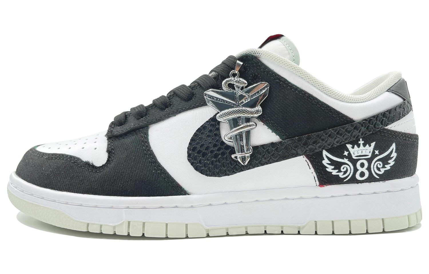 

Мужские кроссовки для скейтбординга Nike Dunk Low, White