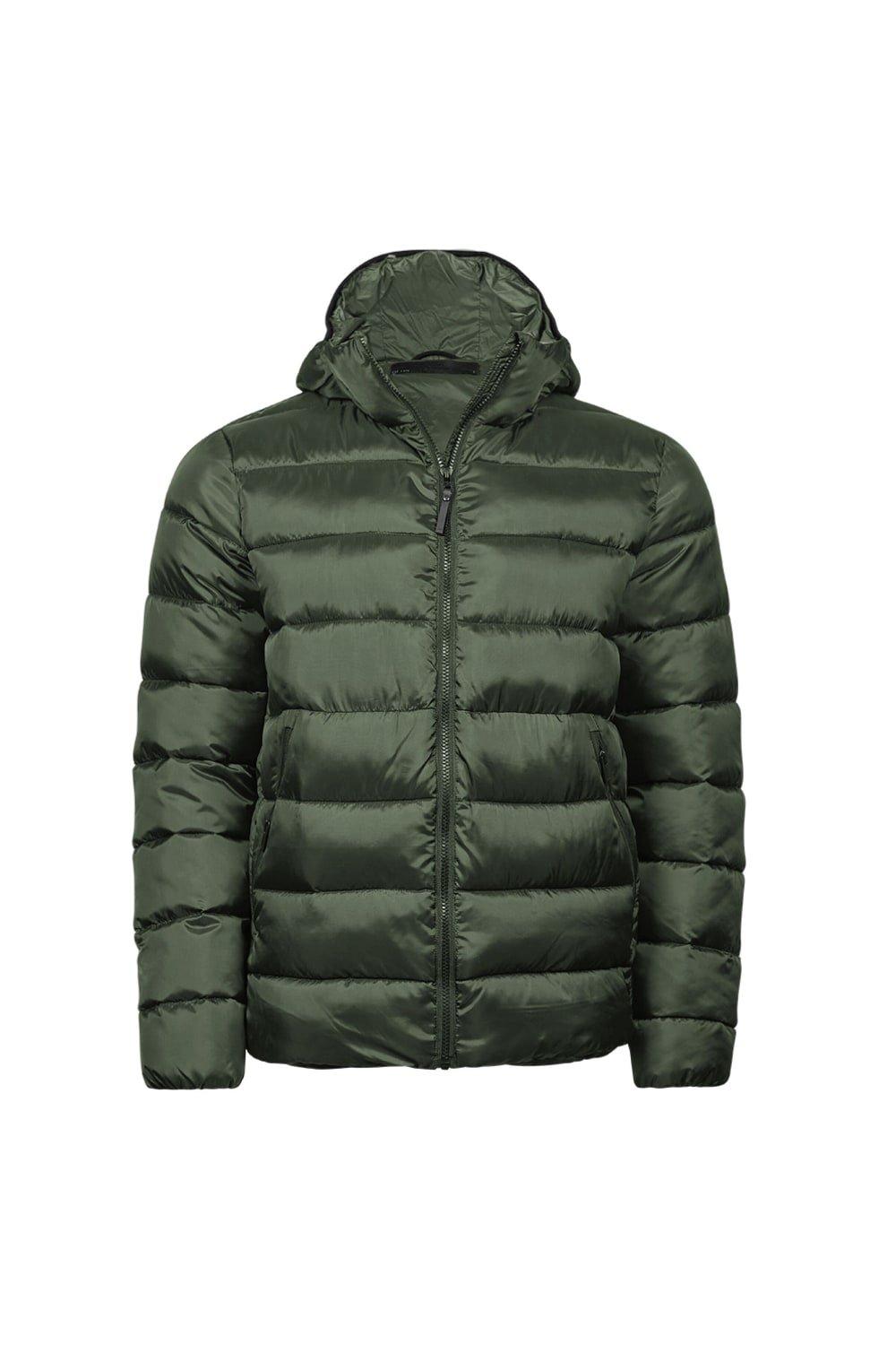 Утепленная куртка Lite с капюшоном TEE JAYS, зеленый