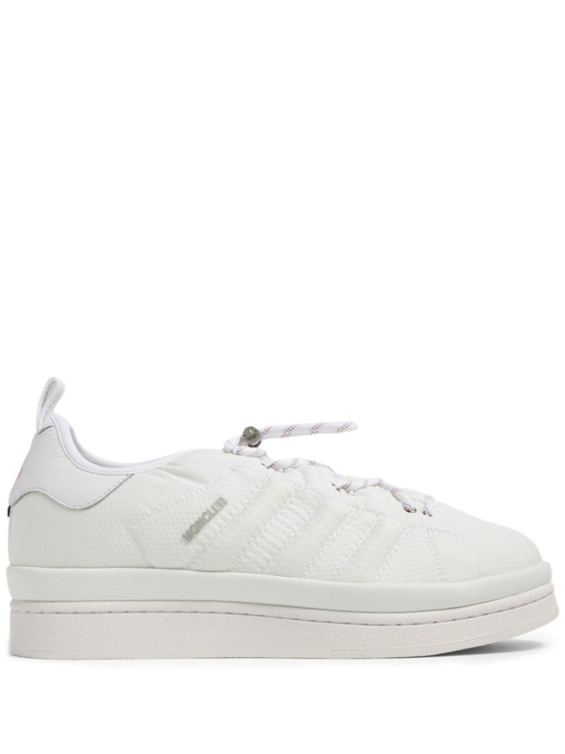 

Moncler кроссовки Campus из коллаборации с adidas Originals, белый