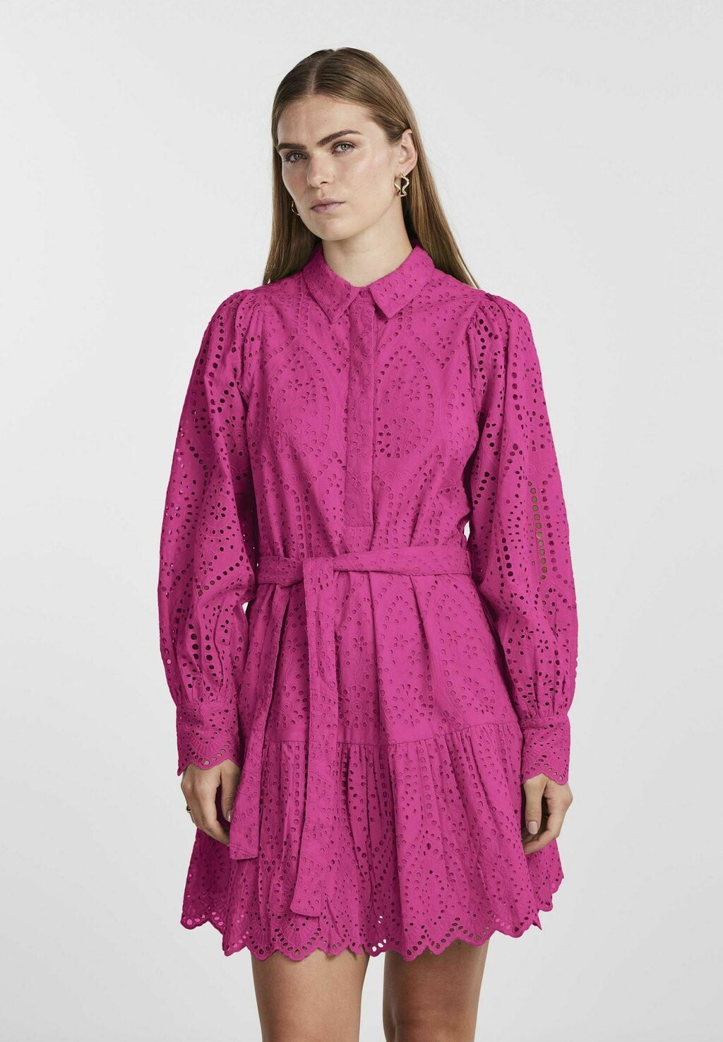 

Платье Camisero YAS HOLI LS S NOOS, цвет fuchsia purple