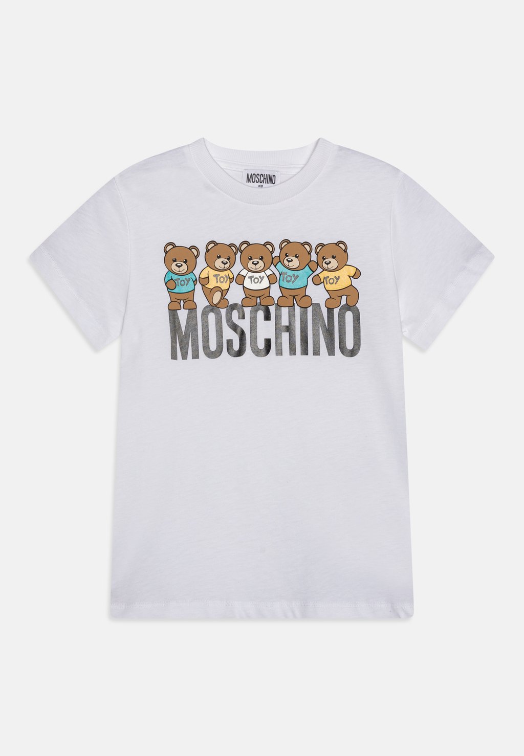 

Футболка с принтом Unisex MOSCHINO, цвет optical white