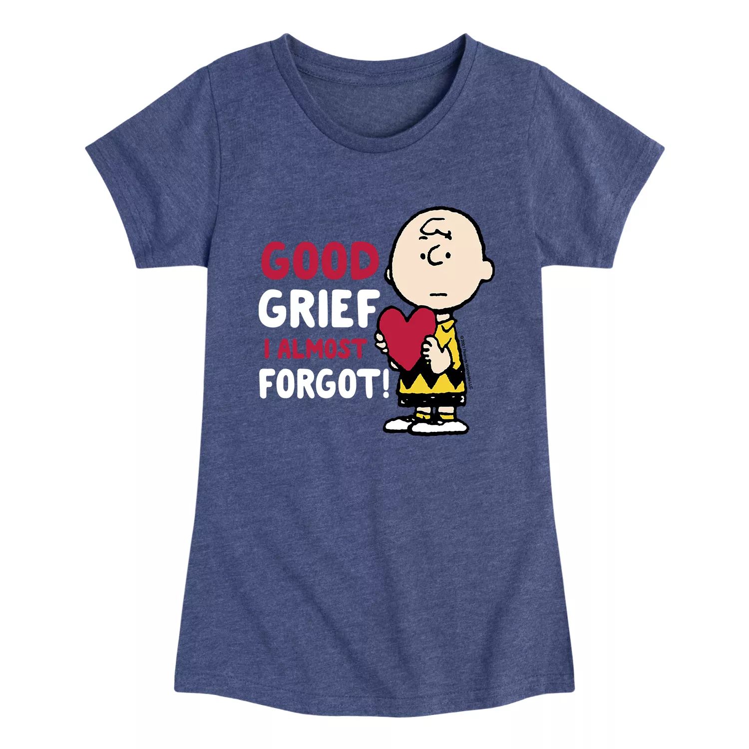 Футболка с рисунком Peanuts Good Grief для девочек 7–16 лет Licensed Character