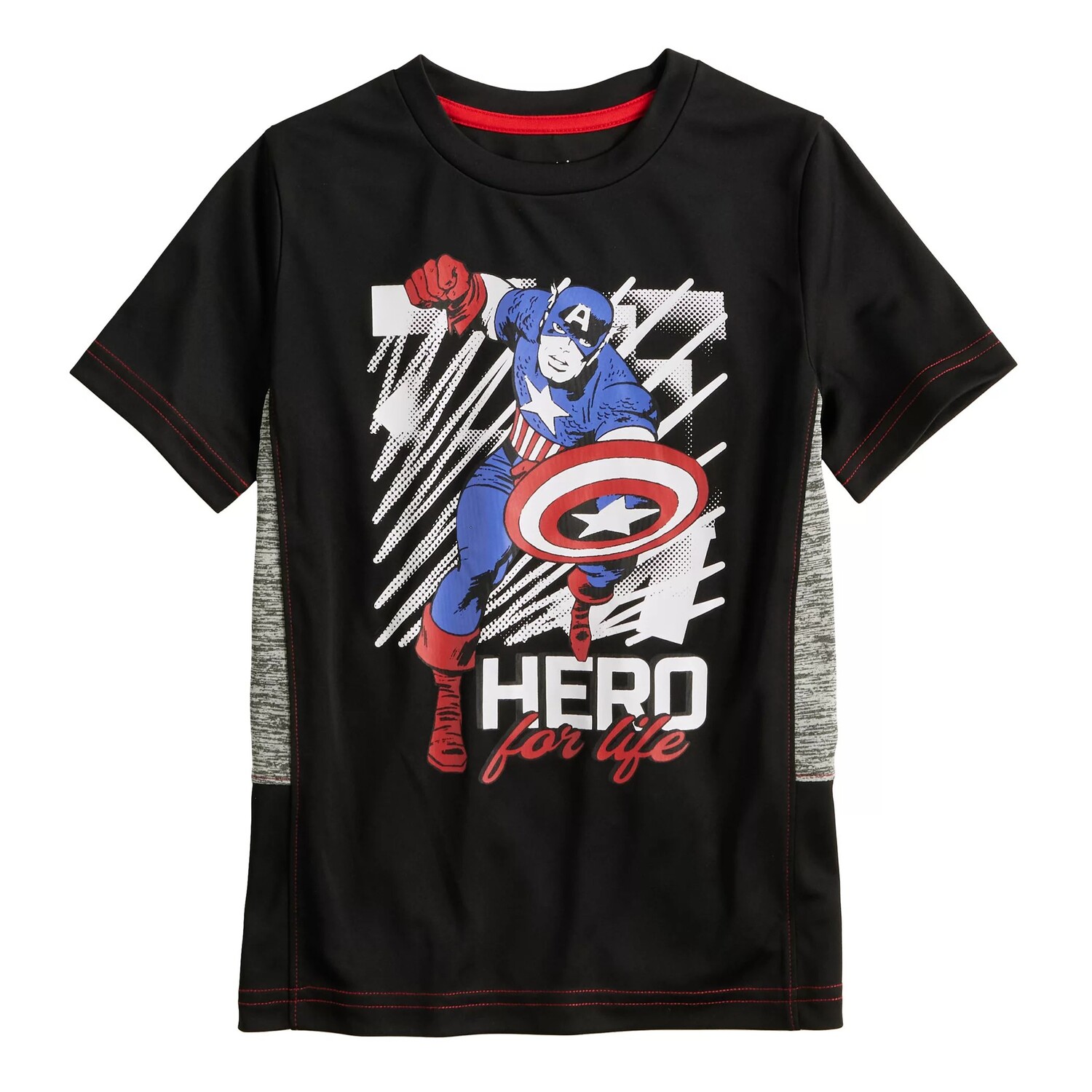 

Футболка Jumping Beans Marvel Captain America Active для мальчиков 4–12 лет Jumping Beans