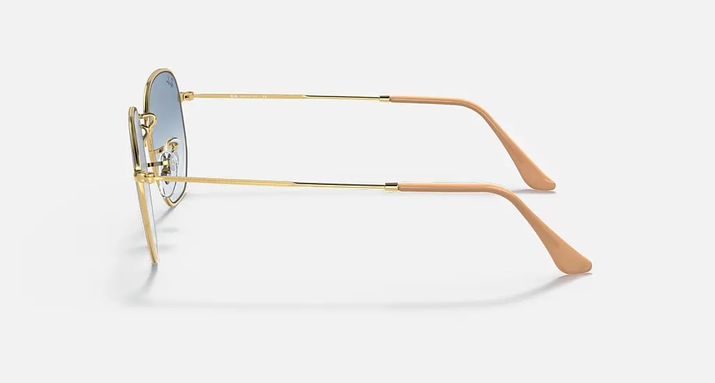 

Солнцезащитные очки Ray-Ban HEXAGONAL, светло-синий градиент