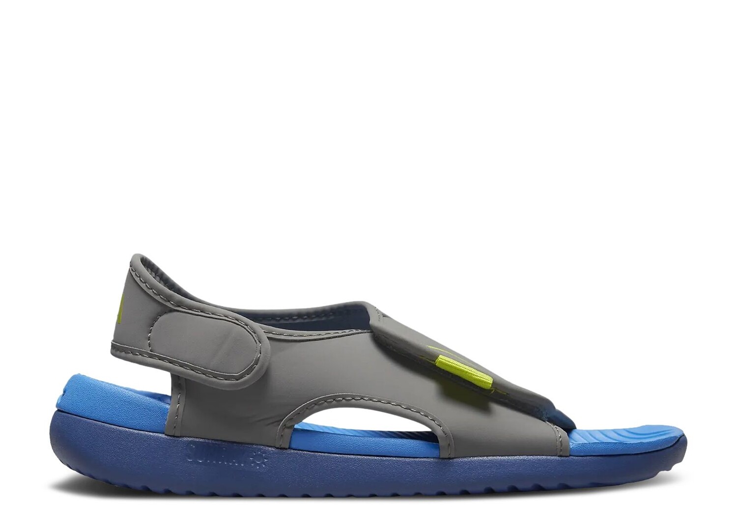 

Кроссовки Nike Sunray Adjust 5 V2 Gs 'Flat Pewter Light Photo Blue', серый