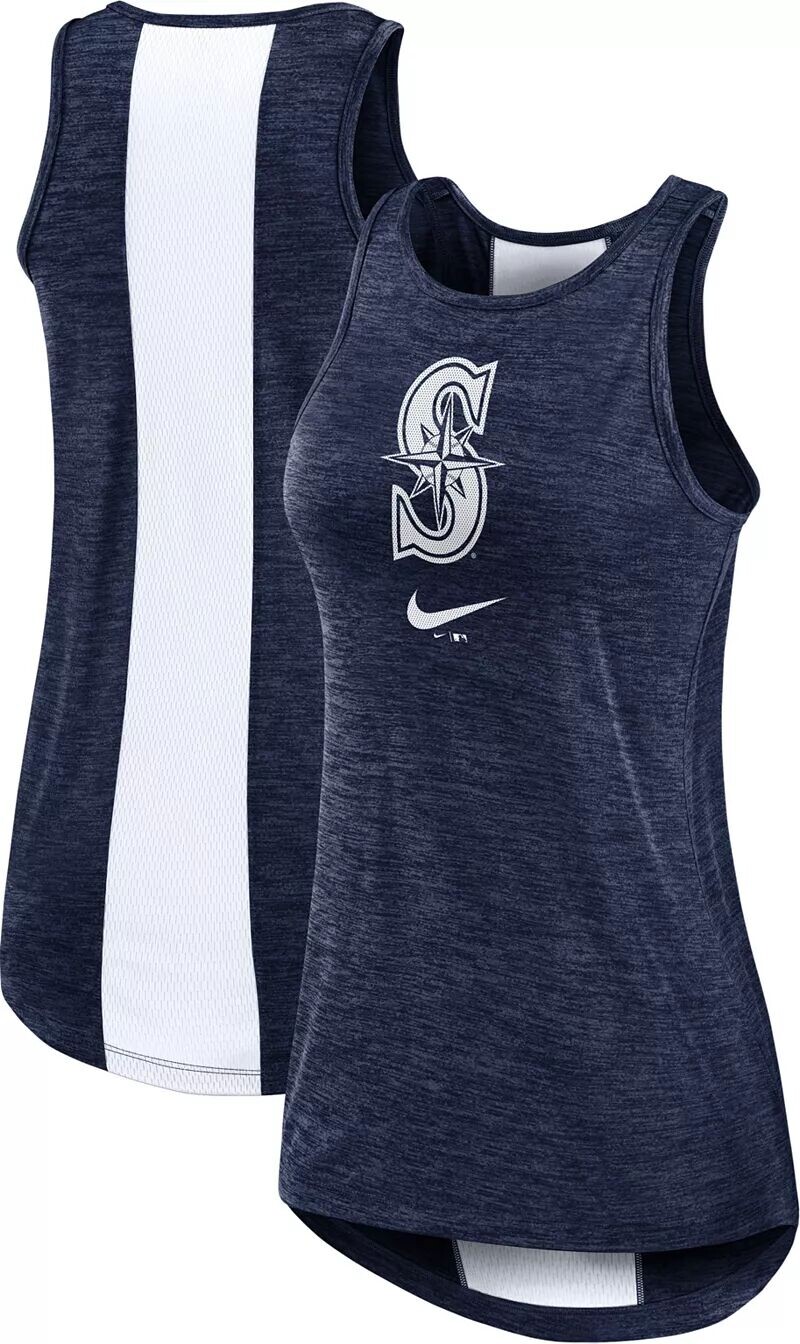 

Женская темно-синяя майка Nike Seattle Mariners Mix