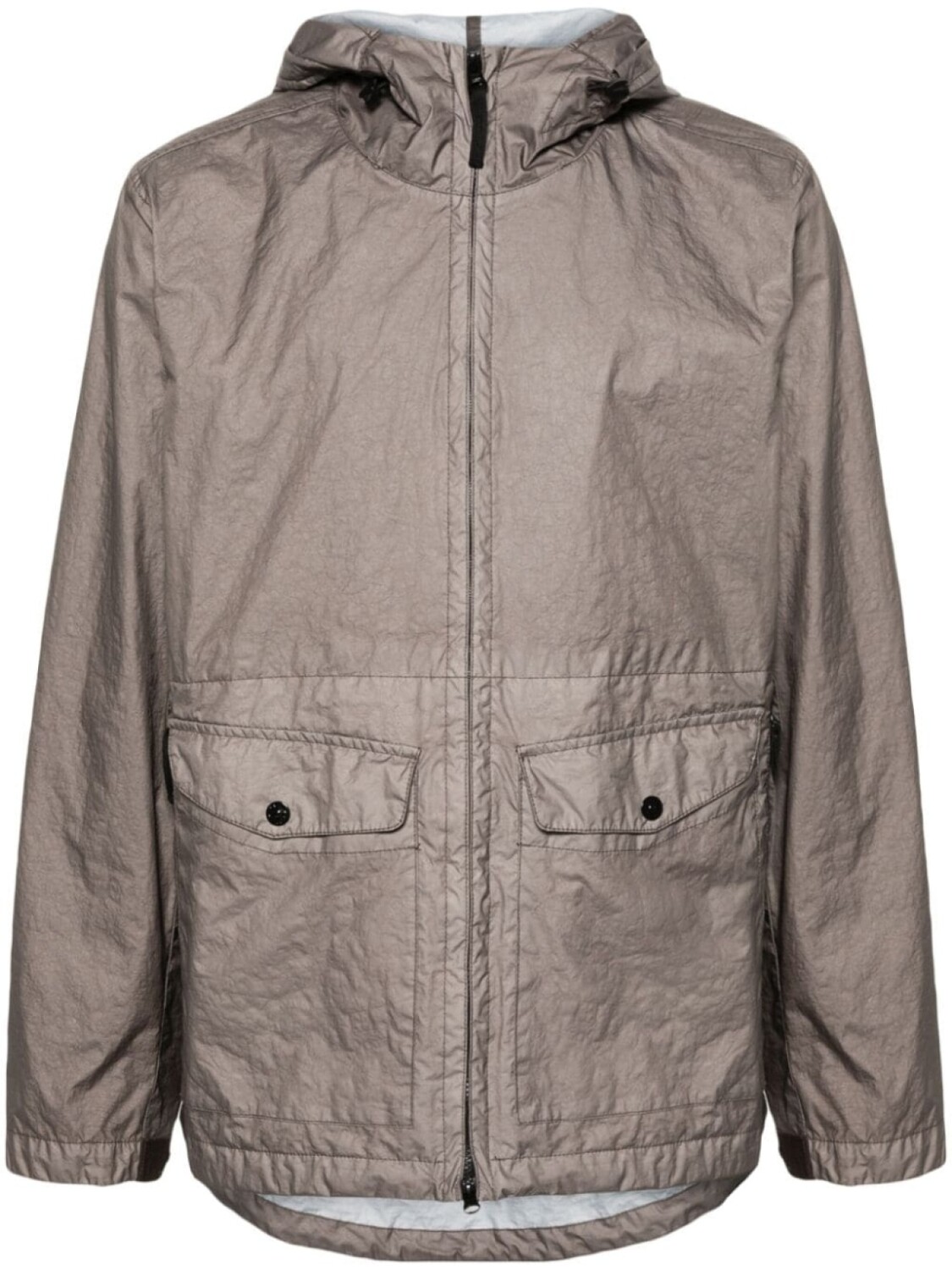 

Stone Island куртка Membrana 3L TC с капюшоном, серый