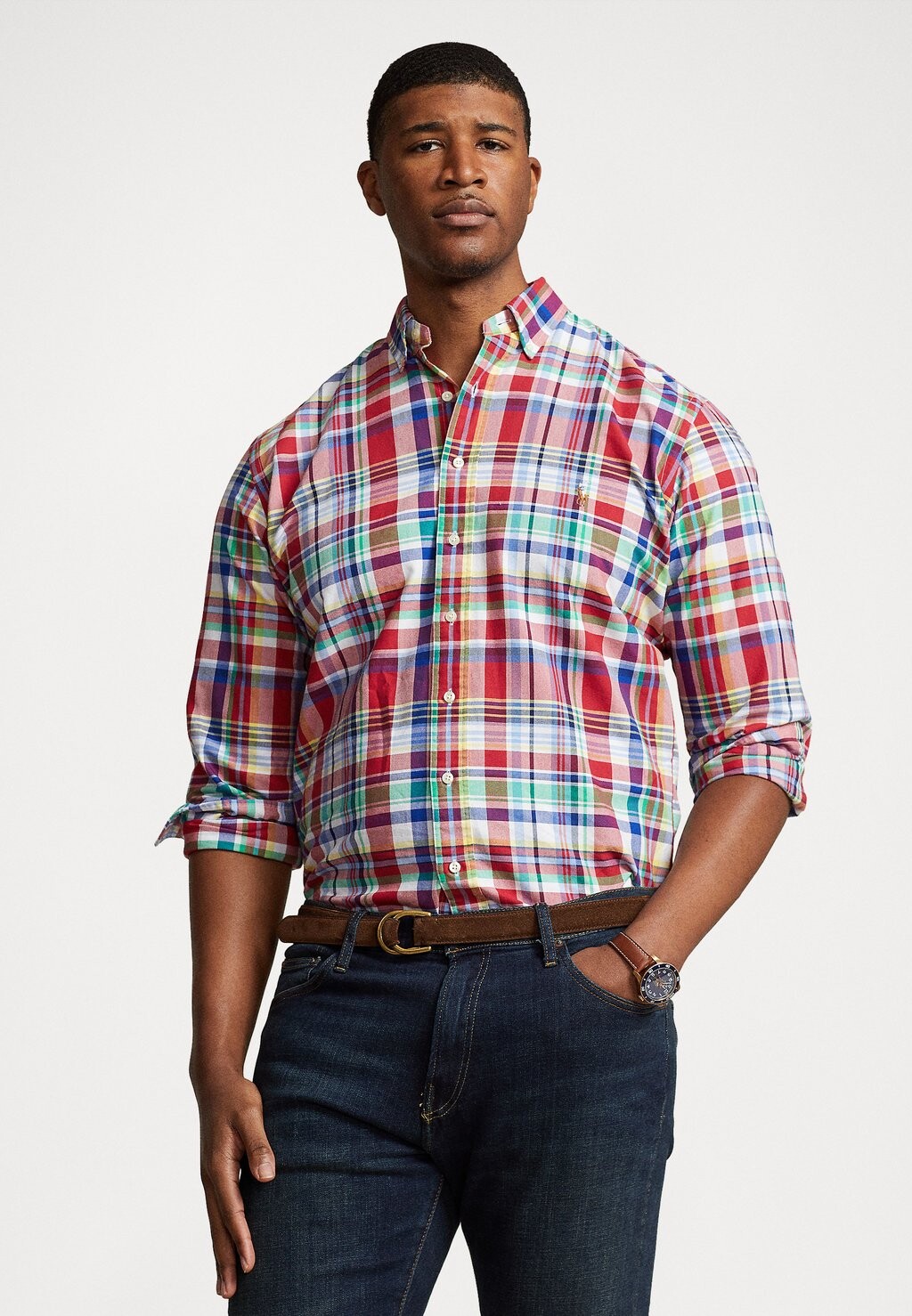 

Рубашка Polo Ralph Lauren Big & Tall, мультиколор