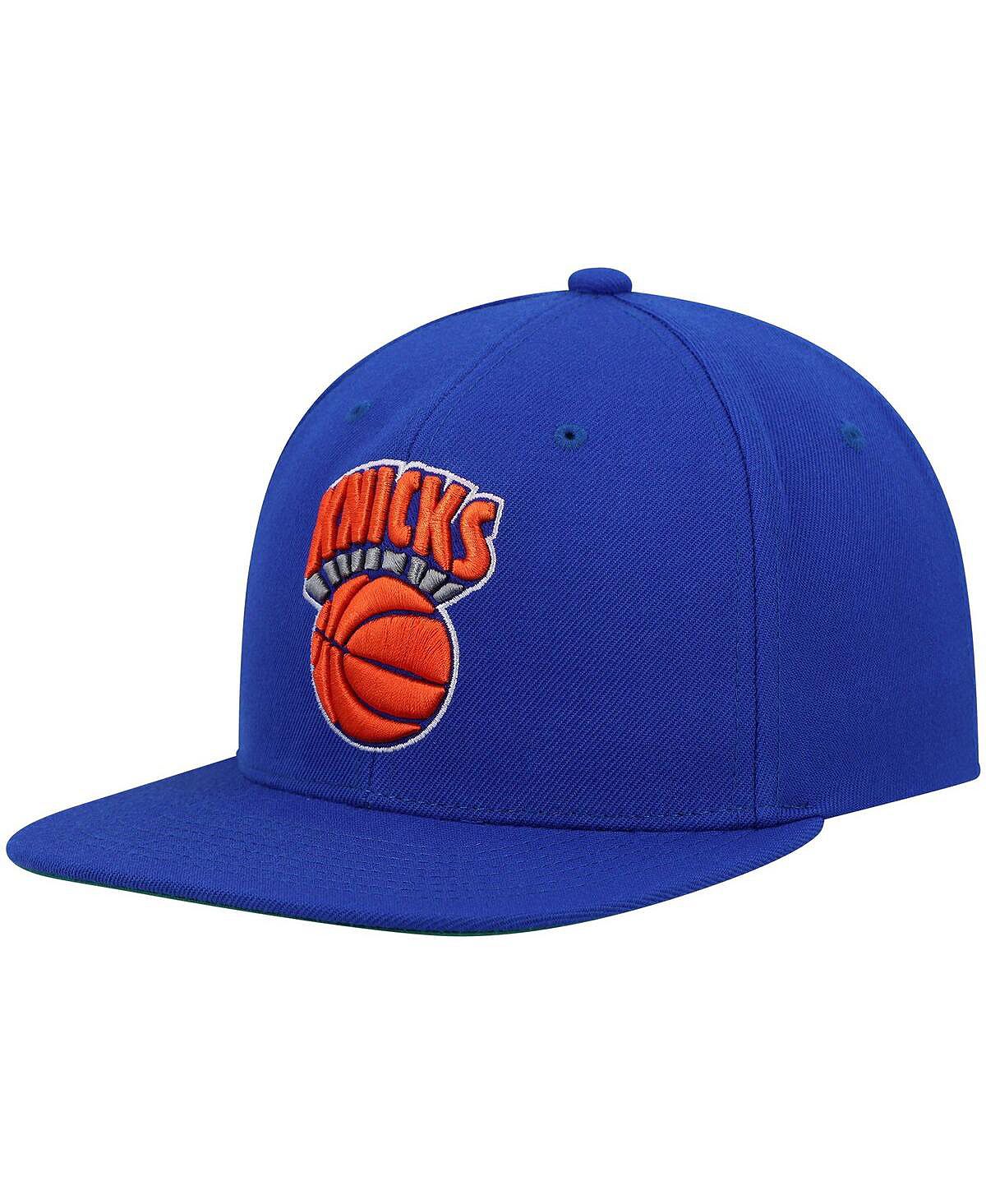 

Мужская синяя кепка New York Knicks Hardwood Classics Team Ground 2.0 Snapback Mitchell & Ness