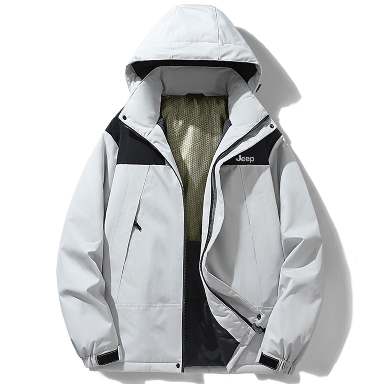 

Стеганая куртка унисекс Jeep, цвет Green (Puffer Jackets)