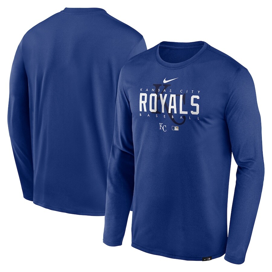 

Футболка с длинным рукавом Nike Kansas City Royals, роял
