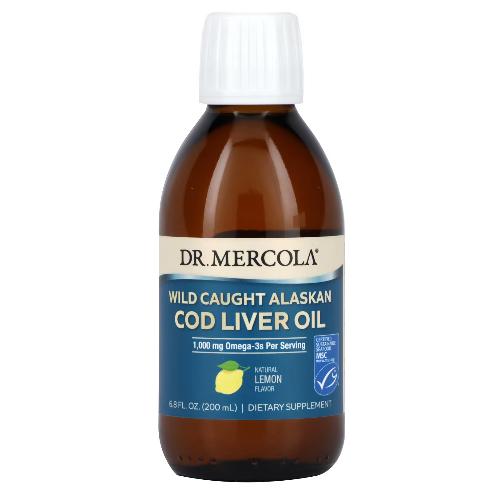 Жир печени дикой аляскинской трески Dr. Mercola, лимон пищевая добавка natural dynamix krill oil dx premium dha и epa 1000 мг 60 мягких таблеток