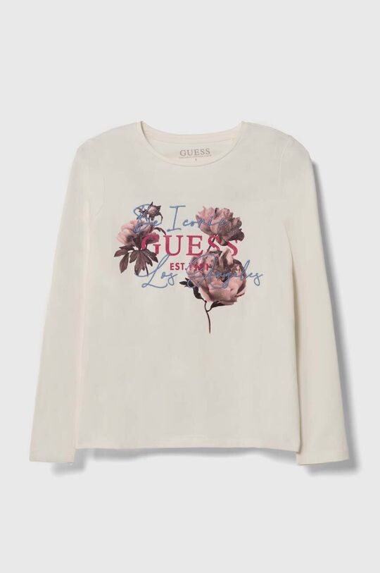 

Лонгслив Guess для детей, бежевый