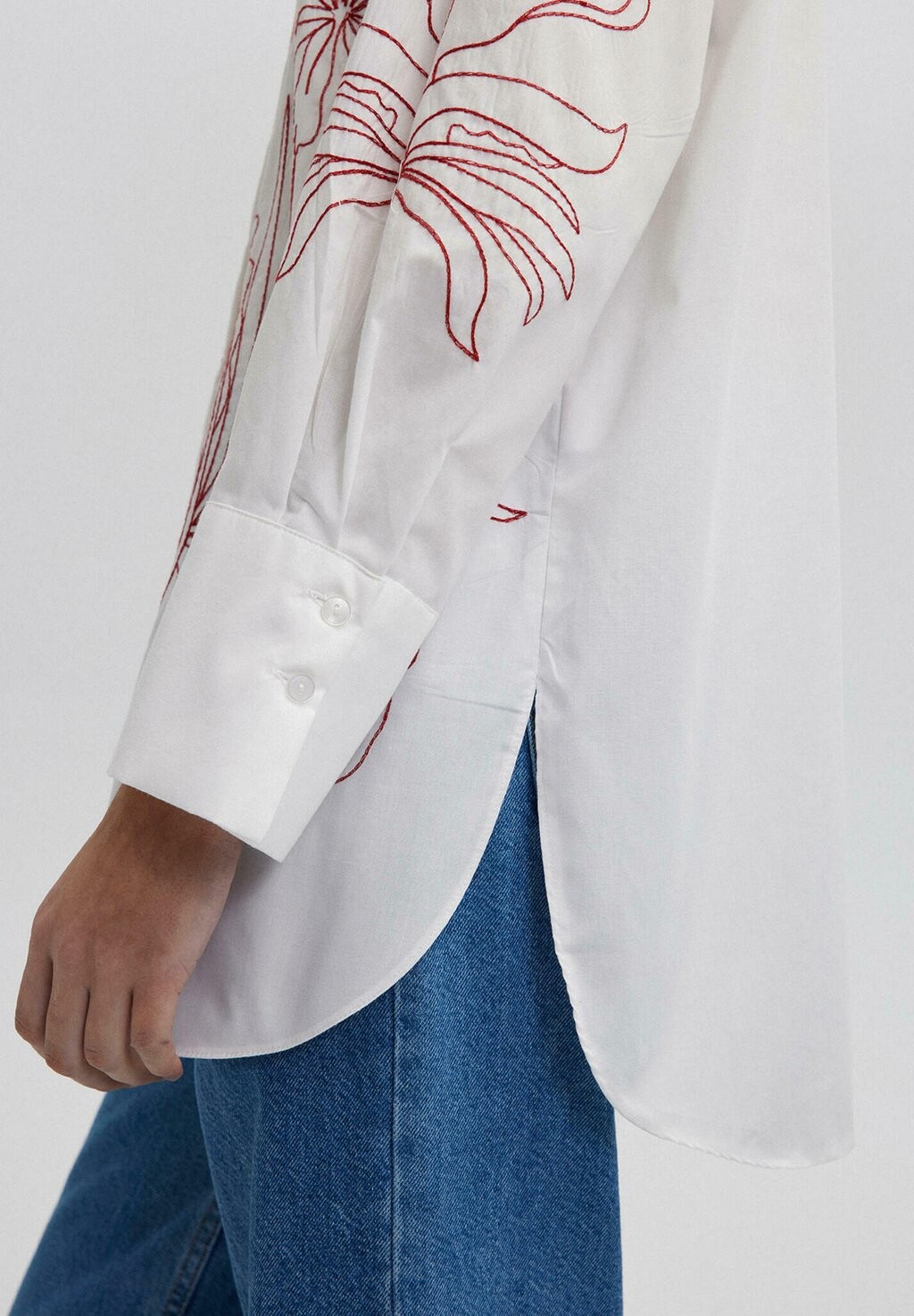 

Рубашка Embroidered Touché Privé, белый