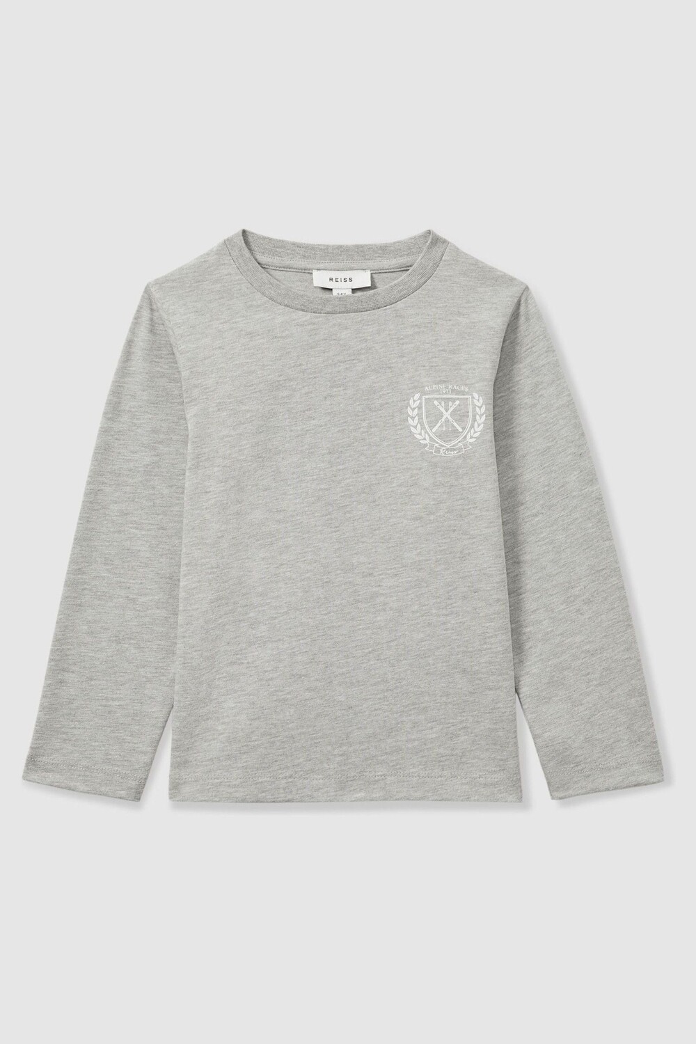 

Футболка для горных гонок из смеси хлопка Эмери Reiss, серый