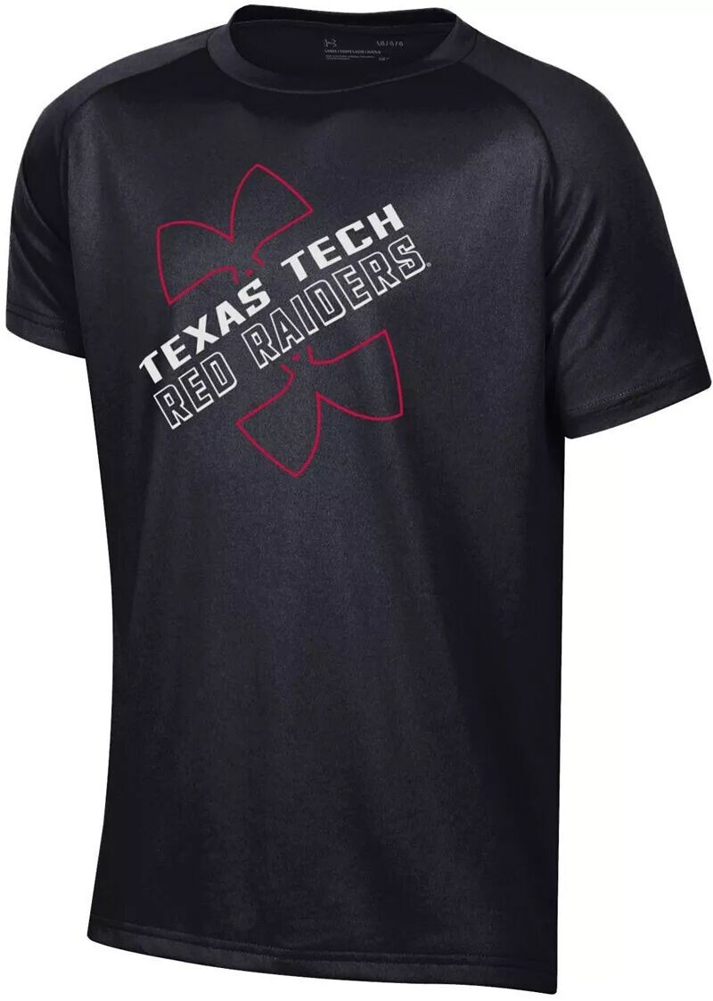 

Черная футболка с логотипом Under Armour Texas Tech Red Raiders
