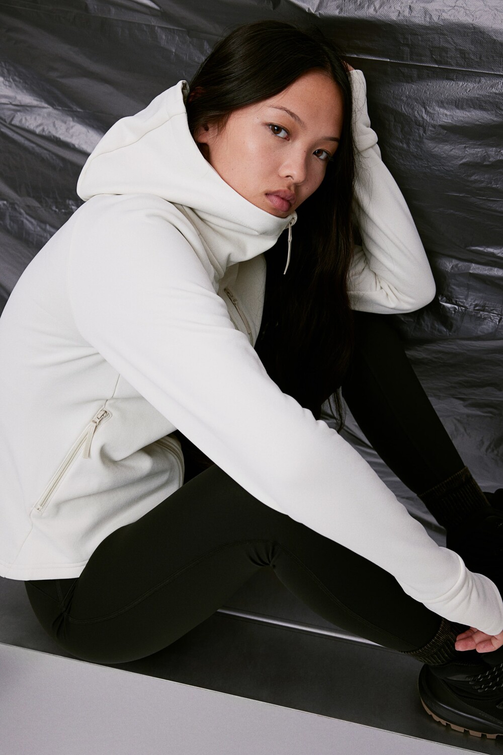 

Куртка среднего слоя H&M, бежевый