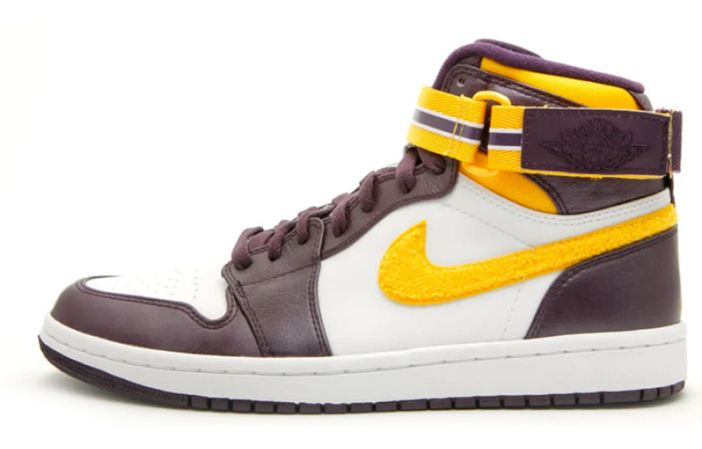 

Кроссовки Air Jordan 1 с высоким ремешком, 'Grand Purple'