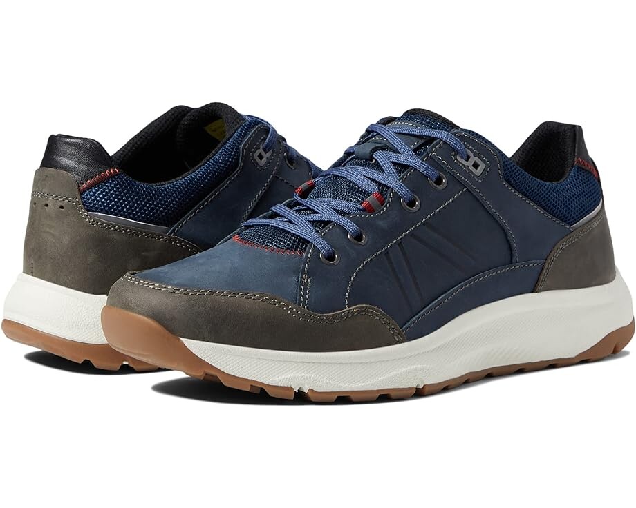 

Кроссовки Florsheim Tread Lite Moc Toe Lace-Up Sneaker, цвет Navy Crazy Horse