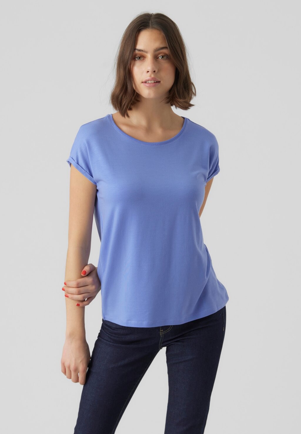 

Базовая футболка Vero Moda, Синий