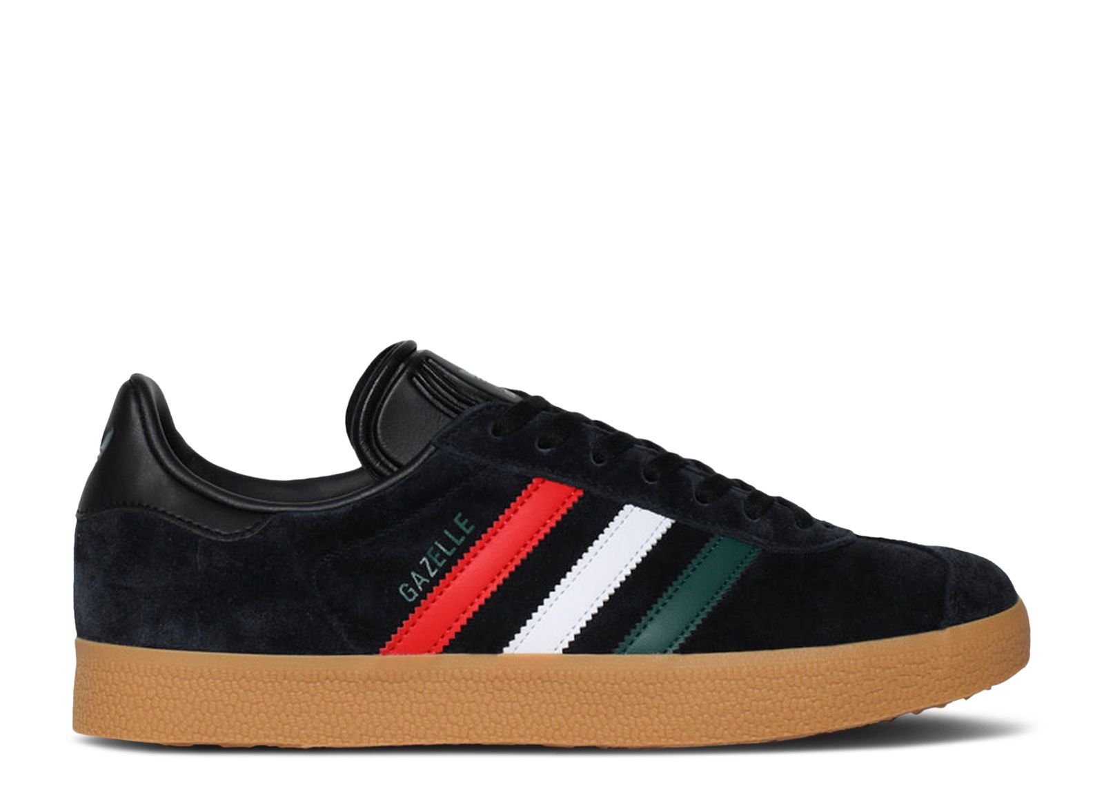 

Кроссовки adidas Gazelle 'Black Scarlet Green', черный