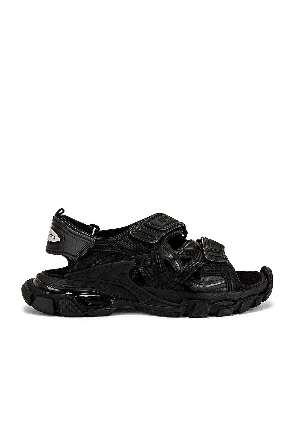 

Шлепанцы Balenciaga Track Strap, черный