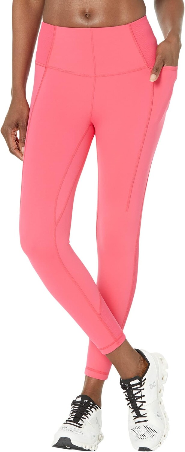 

Леггинсы для йоги Super Soft Flow 7/8 Sweaty Betty, цвет Glow Pink