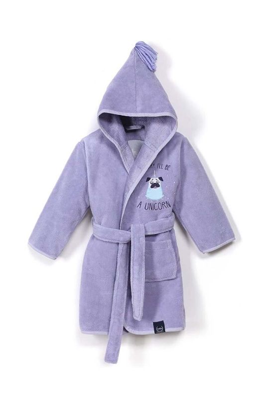 La Millou Детский халат DOGGY UNICORN S, фиолетовый