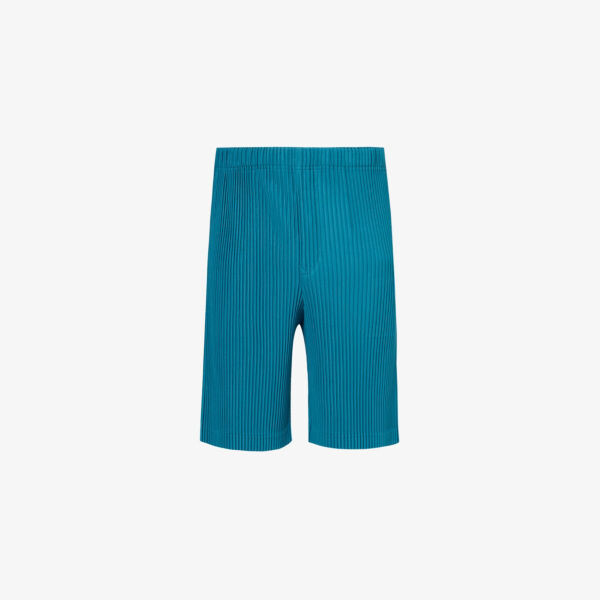 

Майские плиссированные трикотажные шорты Homme Plisse Issey Miyake, зеленый