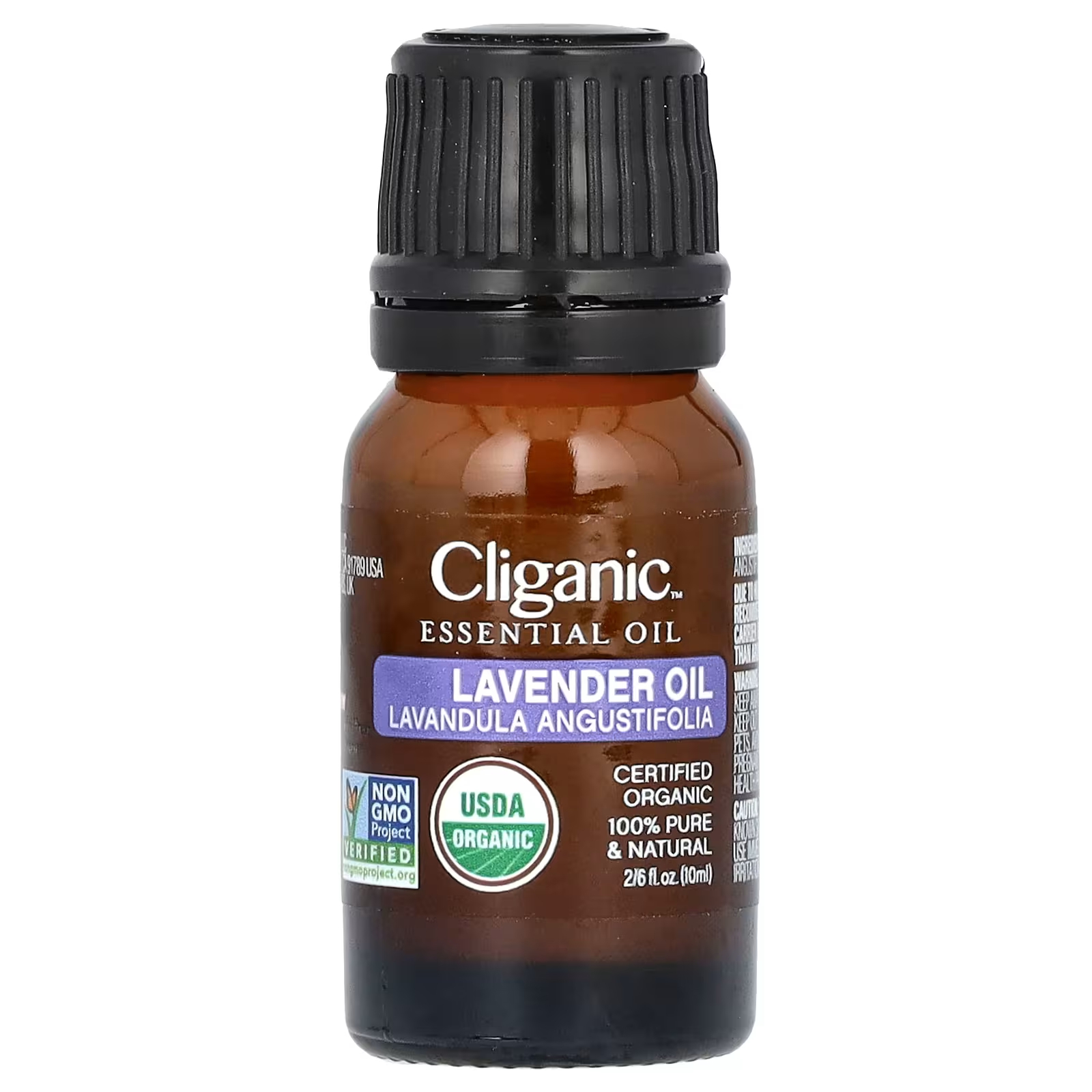 Масло лавандовое Cliganic 100% чистое эфирное, 10 мл 100% чистое масло cliganic с витамином е 30 мл