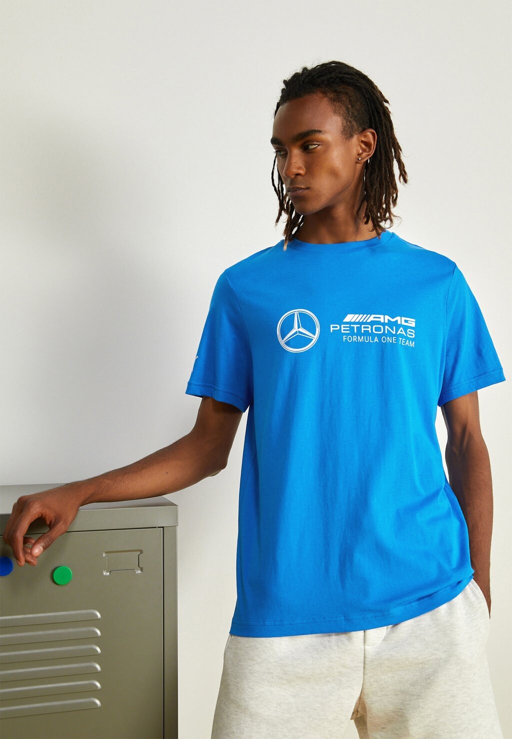 

Футболка с принтом MAPF1 ESS LOGO TEE Puma, ультра синий